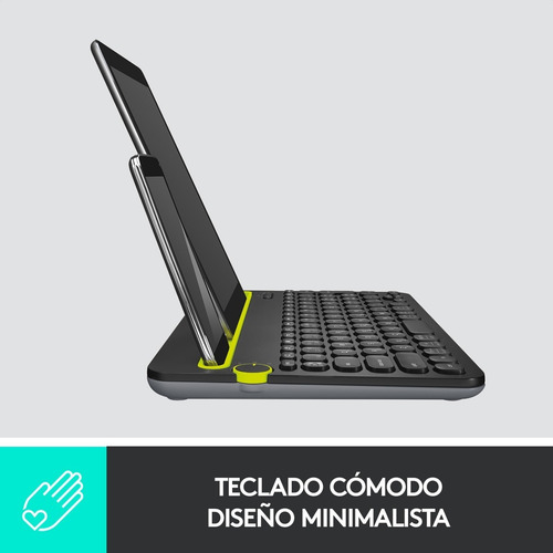 Imagen 2 de 9 de Teclado Bluetooth Multidispositivo Confortable Logitech K480
