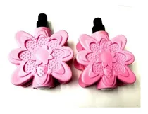 Comprar Pedales Para Bicicleta De Nena Tipo Flor Color Rosa