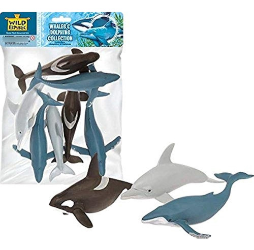 Wild Republic Polybag Ballenas Y Delfines