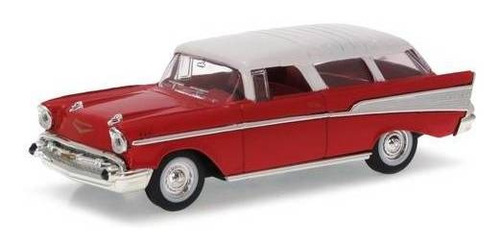 1957 Chevrolet Nomad Vermelho - Escala 1:43 - Yat Ming