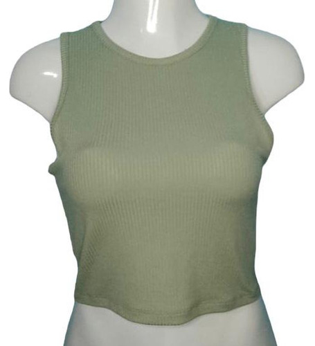 Blusa Tops Basico Juvenil Mujer