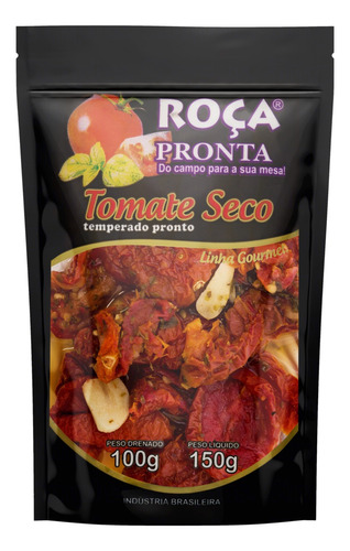 Tomate Seco em Conserva Temperado Roça Gourmet Sachê 100g