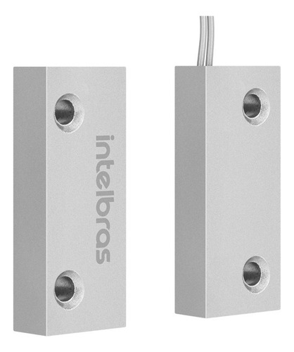 Sensor Xas Porta Aço + Transmissor Sem Fio Tx 4020 Intelbras