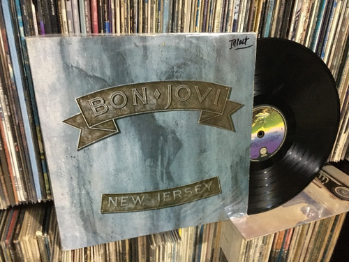 Bon Jovi New Jersey Vinilo Lp Brasil 1988 Hard Rock