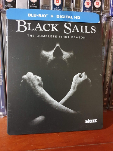 Steelbook Bluray Black Sails Temporada 1 Stars Con Detalle 