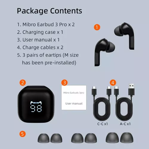 Auriculares Inalámbricos Xiaomi Mibro 4