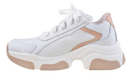 Imagen 5 de 8 de Zapatillas Urbanas De Mujer De Cuero Abigail - Ferraro