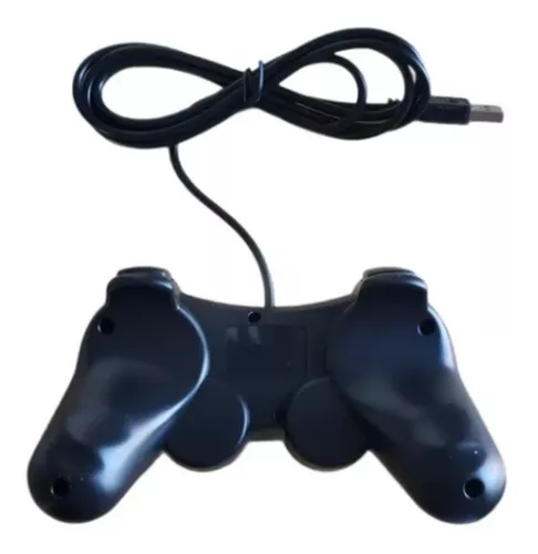 FGAMES NATAL - Controle Playstation Usb Analógico Para Computador Pc