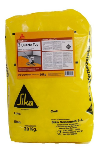 Sikafloor 3 Quartz 20 Kg Gris Oscuro Sika