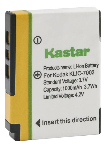 Batería Recargable Kodak Klic-7002