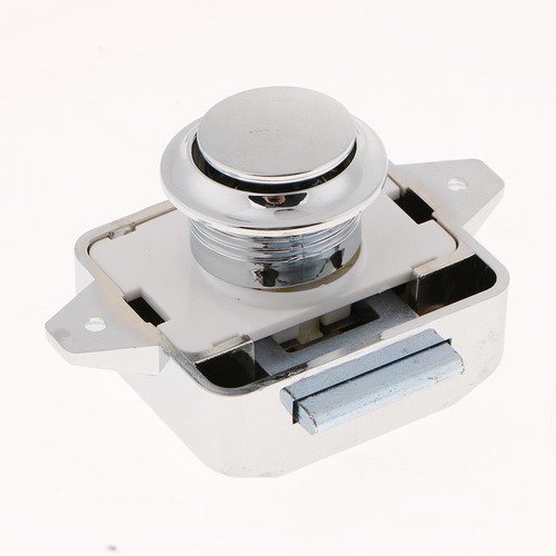 3sets Push Button Knob Lock Rv Trailer Motorhome Cajón