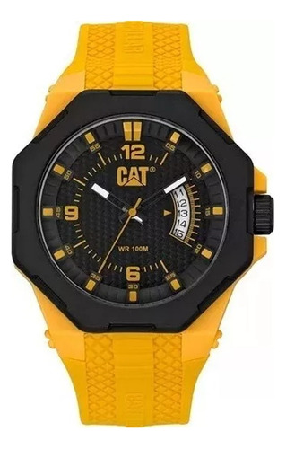Reloj Cat Octagonal Negro - Lm.121.27.137 Cuarzo