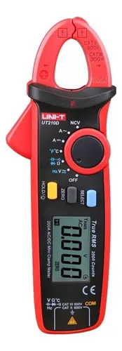 Pinza Voltoamperoetrica Digital Mini Uni-t Ut210d