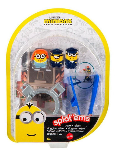 Minions Splat'ems Multipack Viajar - Mattel