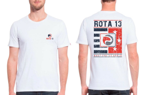Imagem 10 de 10 de Kit 3 Camisa Camiseta Blusa Masculina Rota 13 Atacado