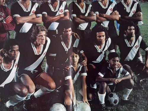 Poster Do Vasco Campeão Brasileiro 1974 E Na Libertados 1998 (Usado)