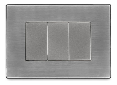 Tapa Ciega Plata Serie Inox Igoto