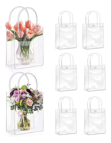 Bolsa De Floristería, Bolsa De Regalo Transparente, Bolsas D