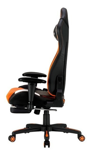 Imagen 5 de 8 de Silla De Escritorio Meetion Chr 22 Gamer Tapizado De Cuero