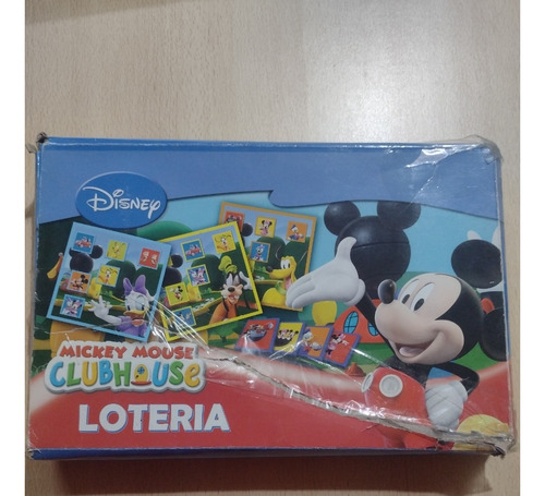 Loteria Mickey Mouse - Club House - Disney (Usado)