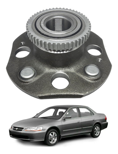 Cubo Roda Traseira Honda Accord Ex Exr 1998 A 2002 C/abs