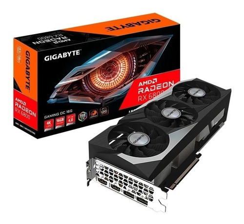 Tarjeta De Video Gigabyte 16gb Rx 6800 Gddr6 Gaming Oc (Usado)