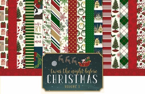 Kit De Papel Digital Navidad The Night Before Christmas