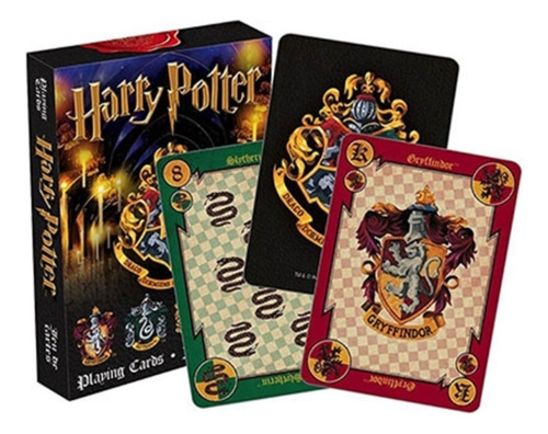 Baraja De Cartas Naipes Póker Harry Potter