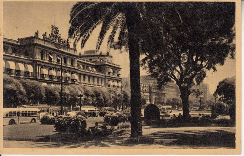 Buenos Aires Antigua Postal Schumacher Casa De Gobierno