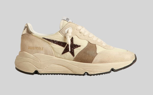 Zapatillas Golden Goose Modelo Running Sole- Purpurina