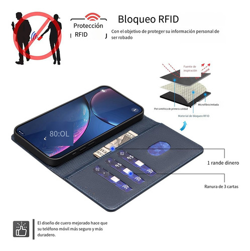 Capa Para Vivo Y35 4g Vivo Y22s Wallet Com Design De Concha