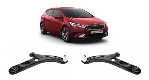 Par Bandejas Delanteras Inferior Kia Cerato 5 1.6 2014-2017