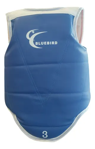 comprar Pechera Reversible Blue Bird Taekwondo Artes Marciales 