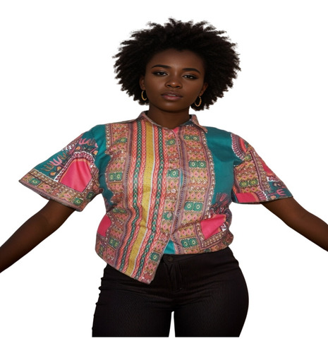 Camisa Africana Super Estilosa - Modelo 2