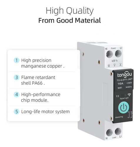 Smart Switch Wifi Circuit Breaker Mobile Phone Control