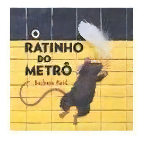 O Ratinho Do Metrô, De Bárbara Reid. Editora Melhoramentos Em Português