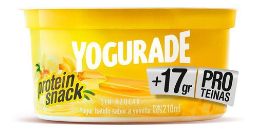 Yogur Proteico Batido Descremado Vainilla - 210ml X10 U
