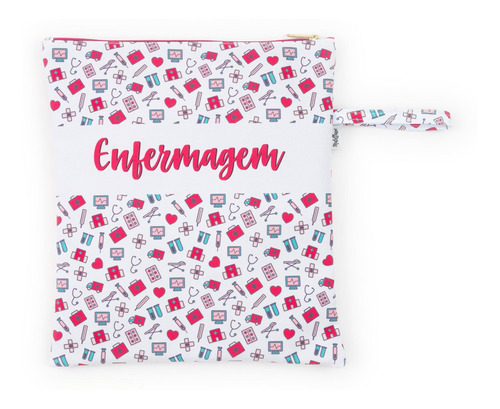 Porta Jaleco Bolsa Necessaire Feminino - Enfermagem