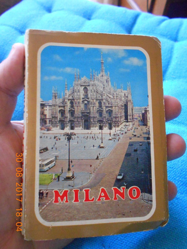 Lote De 24 Minipostales De Milan - Italia