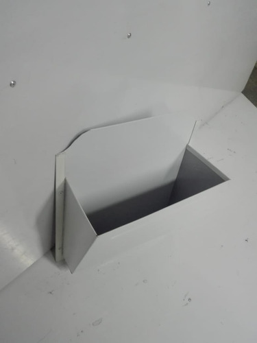 Imagen 3 de 6 de Revistero Fichero Zinc Simple Prepintado Artesanal