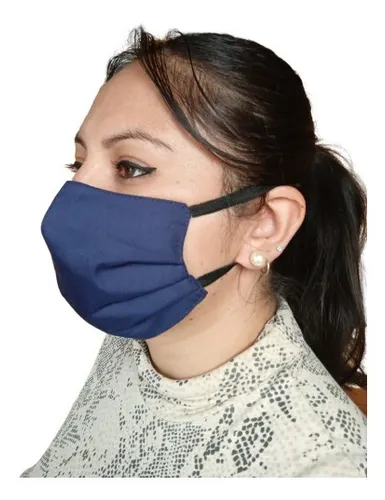 comprar Cubrebocas Plisado Con Filtro Tres Capas Lavable 10 Piezas 