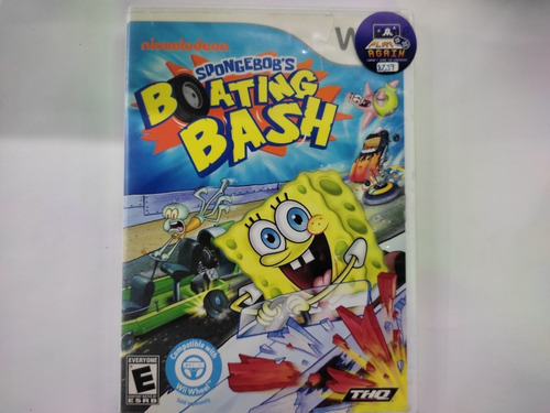 Bob Esponja Boating Bash Wii Original**play Again** (Reacondicionado)