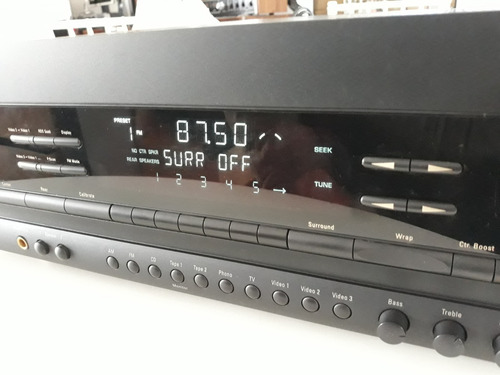 Receiver Harman Kardon Avr 51 Stereo & Home Phono Controle
