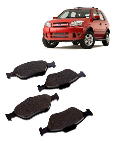 Pastillas De Freno Delanteras Para Ecosport 1.6 2003-08