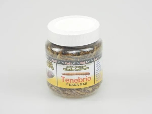 Tenebrio Liofilizado 50g Alimento Para Insectivoros