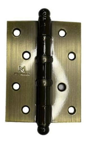 Cartela Dobradiças 3 Unidades 4x3 Rf 5535 Aço Envelhecido