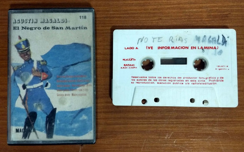 Agustin Magaldi El Negro De San Martin Cassette