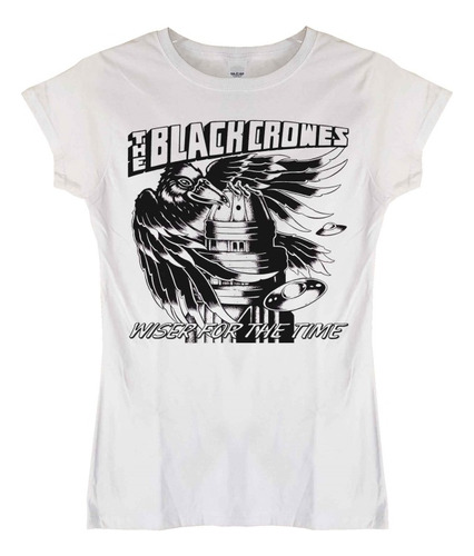 Polera Mujer The Black Crowes Wiser For The Time Rock Abomin