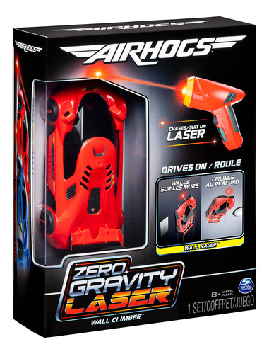 Auto De Carreras Para Escalada Air Hogs Zero Gravity Laser R