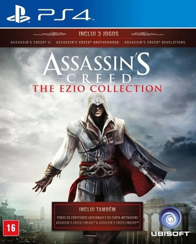 Jogo Assassins Creed - The Ezio Collection (novo) Ps4